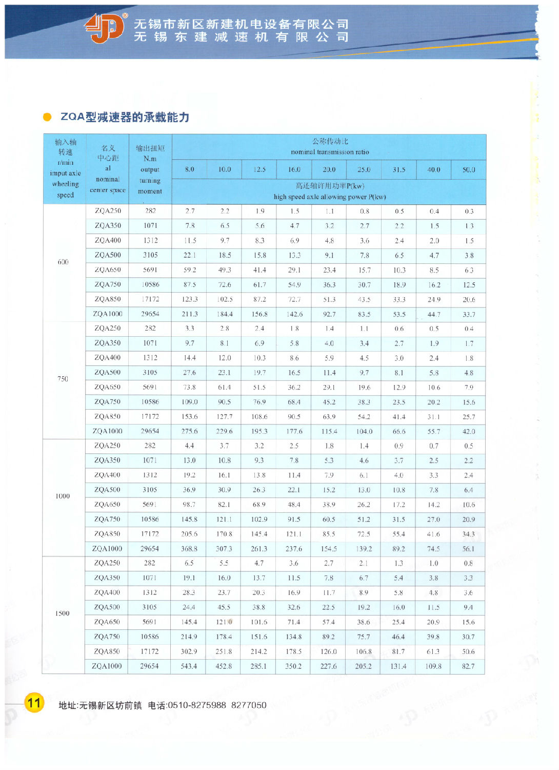 无锡减速机生产厂家